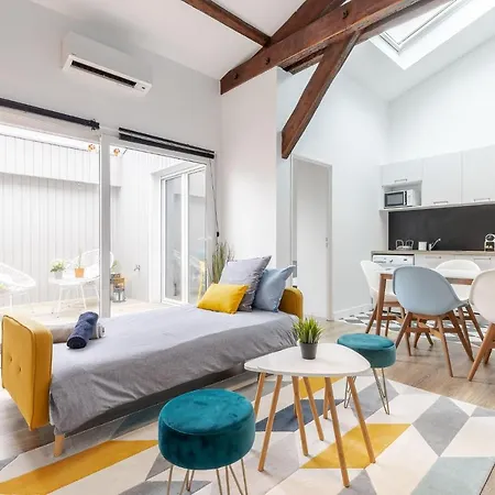 Aux Portes De Bordeaux Le Patio Samba Mindurguest * Begles